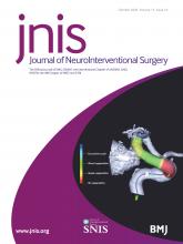 Journal of NeuroInterventional Surgery: 12 (10)