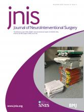 Journal of NeuroInterventional Surgery: 12 (11)