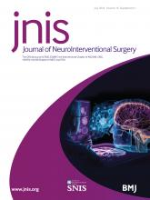 Journal of NeuroInterventional Surgery: 16 (Suppl 1)